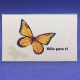 Etiqueta mariposa